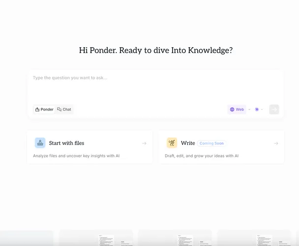 Ponder AI