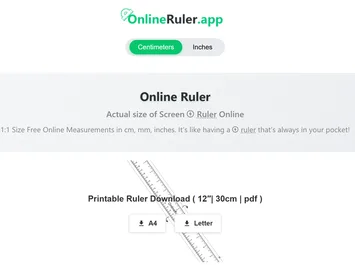 Online Ruler