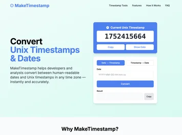 Make Timestamp