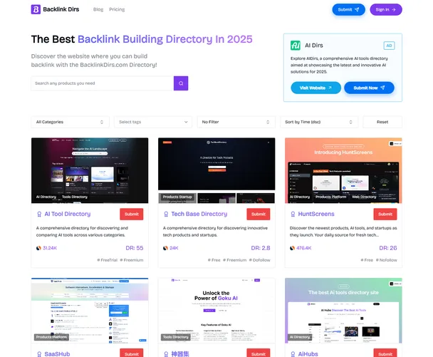 Backlink Dirs
