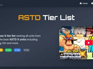 ASTD Tier List