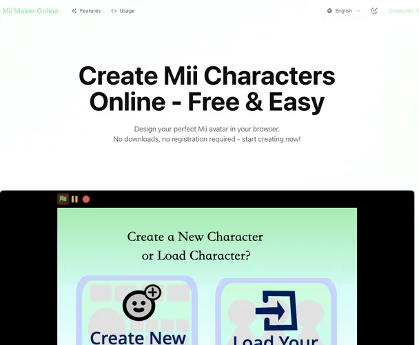 Mii Maker Online