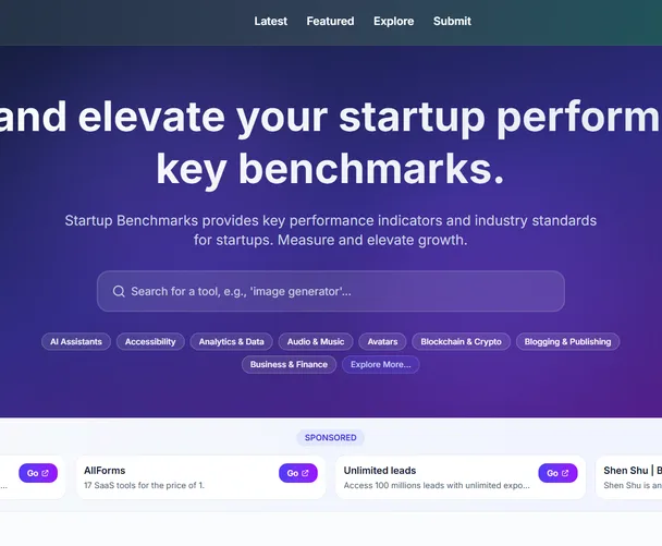 Startup Benchmarks