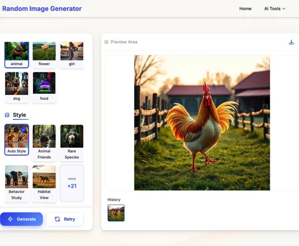 Free Random Image Generator