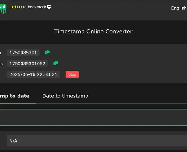 timestamp online converter