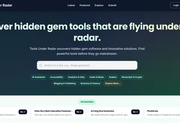 Tools Under Radar