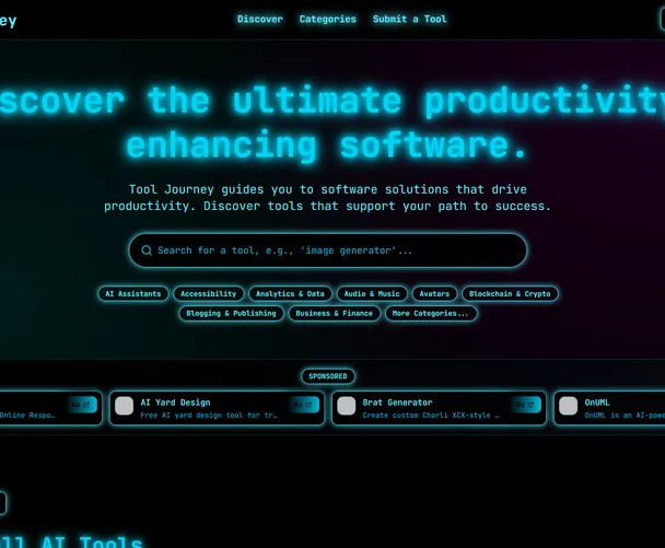 Tool Journey