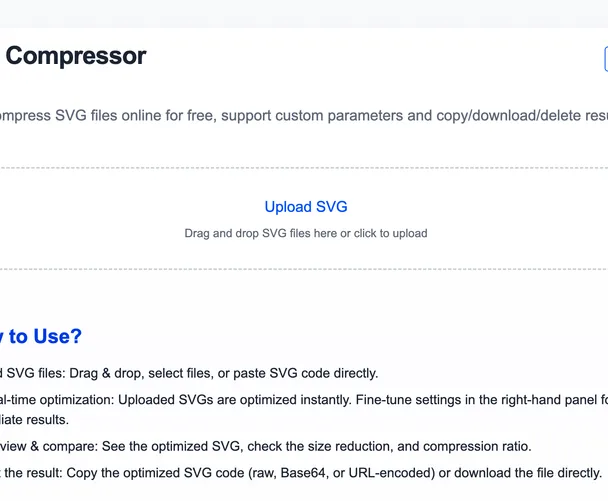 SVG Optimizer