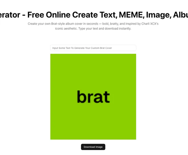 Brat Generator