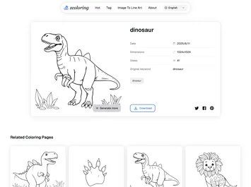 Free Ai-powered Coloring Pages Generator