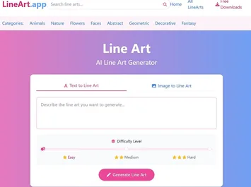 Line Art Generator