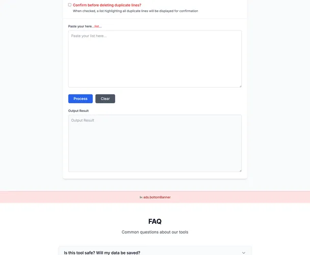 RemoveDuplicateList