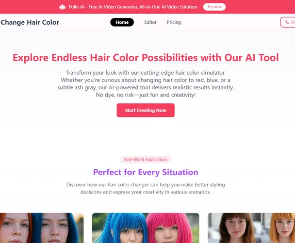 Change Hair Color