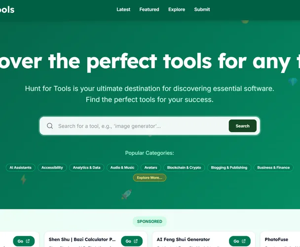 Hunt for Tools