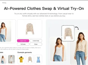 clothes swap ai