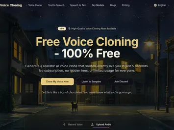 Free Voice Cloning