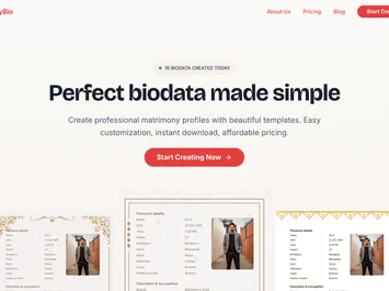 MatrimonyBio