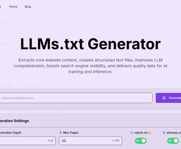 generatorllmstxt.com